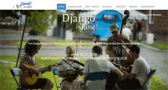 Desktop Screenshot of djangoinjune.com